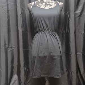 Racerback Black Dress